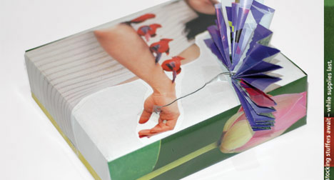 junk mail gift wrap 2007 by franke james