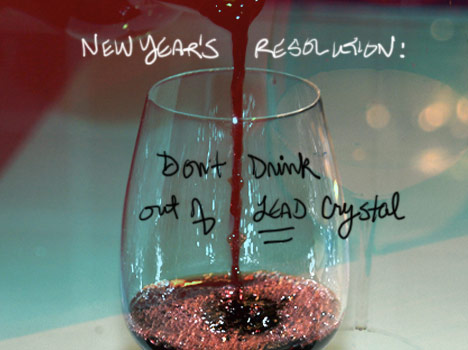 photo of wine pouring into breatheable wine glass 2007 by franke james
