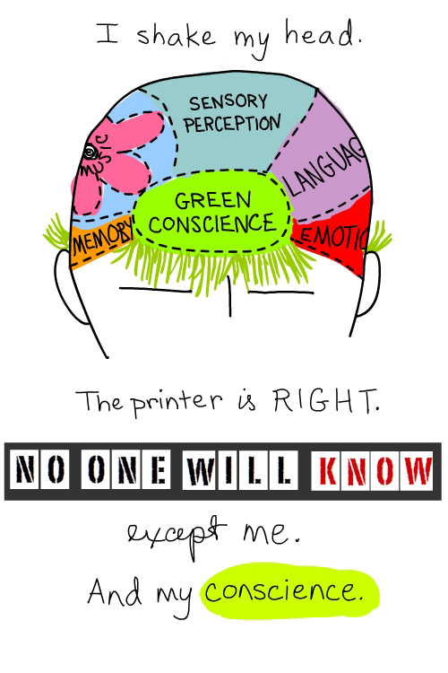 no one will know head illustration by franke james