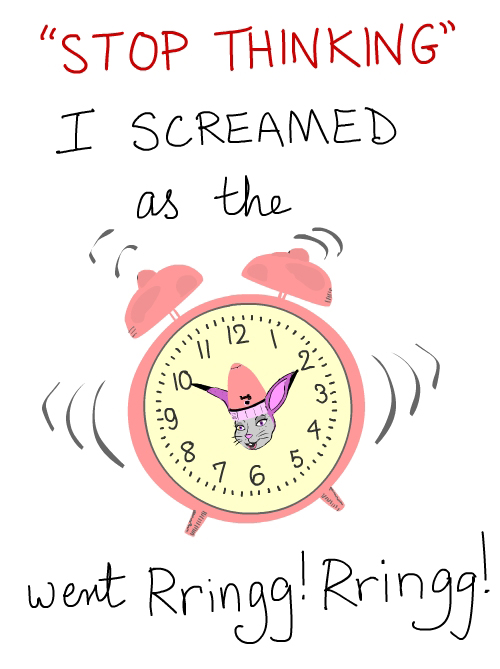 ringing clock Illustration by Franke James
