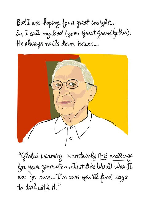 franke james illustration of her father alt=