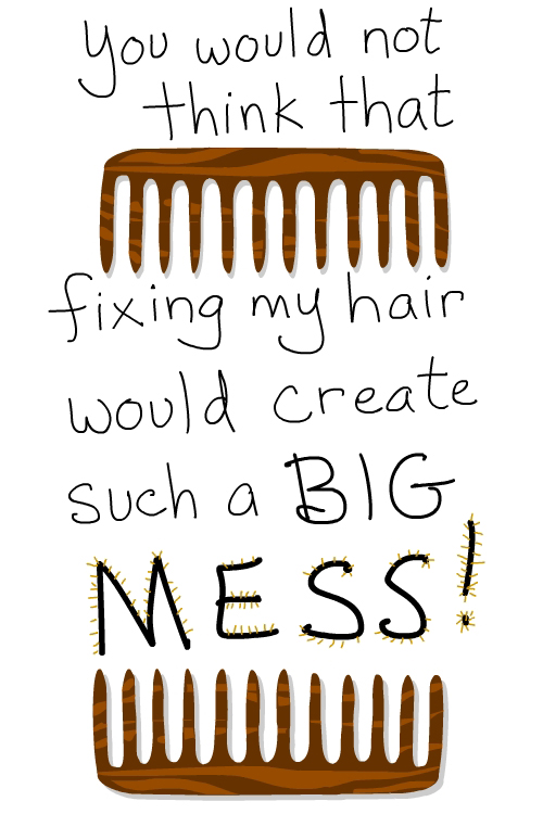comb Illustrations by Franke James