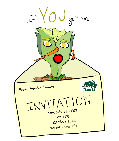 Invite Illustration by Franke James