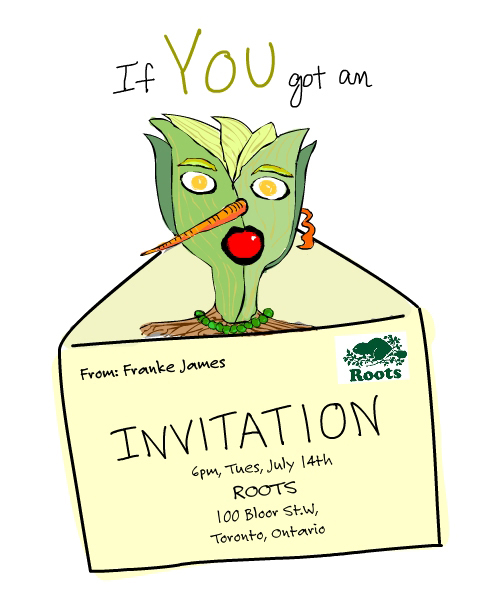 Invite Illustration by Franke James