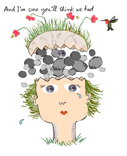 franke james illustration of grandma rocks franke james illustration of grandma rocks