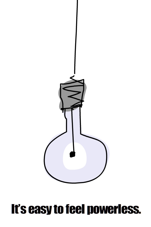lightbulb illustration by Franke James