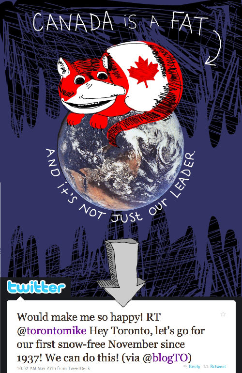 twitter screen grabs and fact cat illustration by Franke James