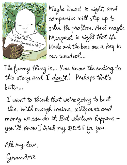 franke james illustration of grandma letter sign off grandma letter sign off