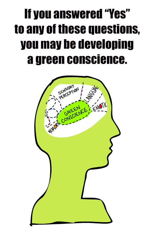 Green Conscience illustration by Franke James