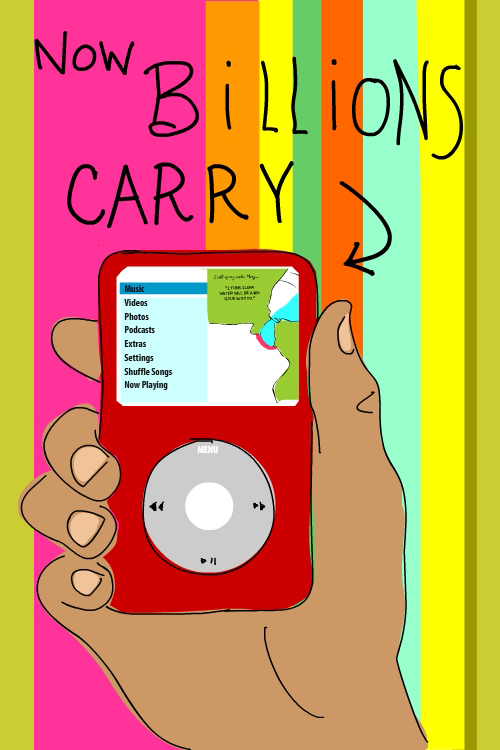 ipod illustration by Franke James;