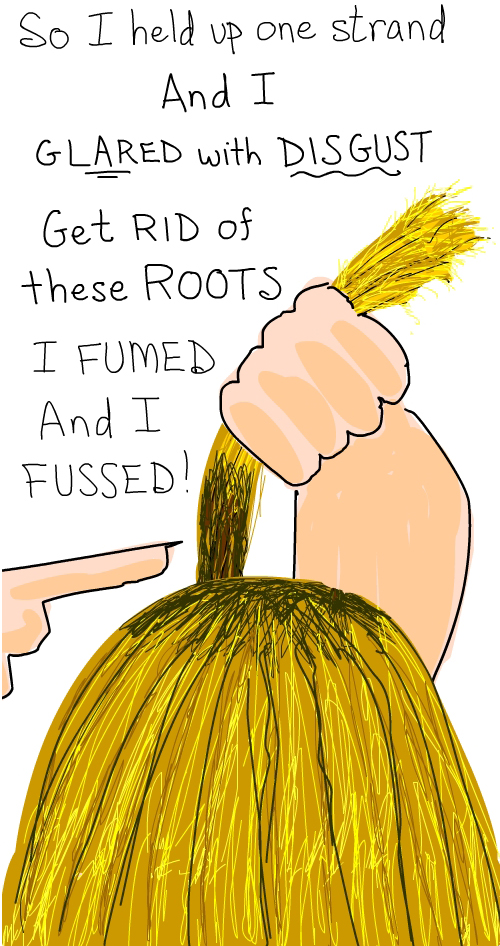 hair Illustration by Franke James