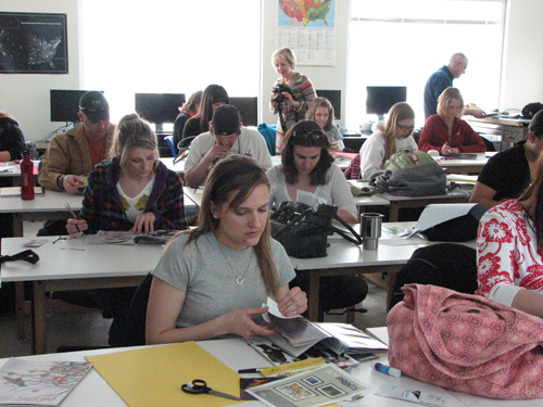 Photo of workshop by Kevin Gilford at University of Colorado