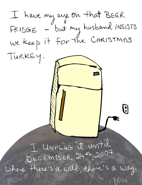 franke james photo illustration of unplugged beer fridge unplugged beer fridge
