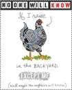 chicken bookplates for download, illustrations by franke james