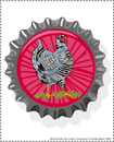 chickencap bookplates for download, illustrations by franke james