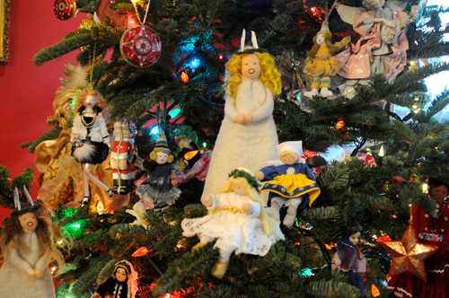 close-up photo of Franke's Christmas tree close-up photo of Franke's Christmas tree
