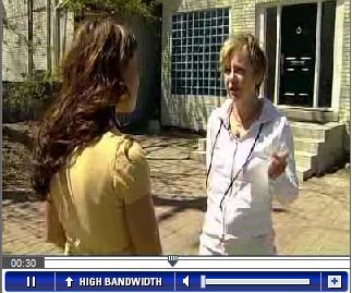 Melissa Grelo CityTV interview with Franke James about driveway and front yard