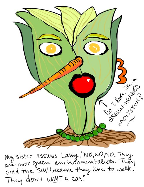 franke james llustration of green headed monster do I look like a green headed monster