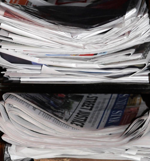 newspapers photo by Franke James