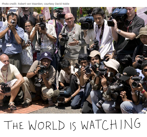 Photo credit: Maia Green; courtesy David Noble from Bali 2007;