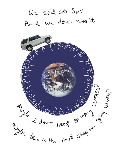 illustration of SUV by franke james 2008
