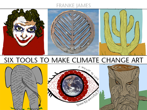 illustration by franke jamaes, Q&A on making climate change art