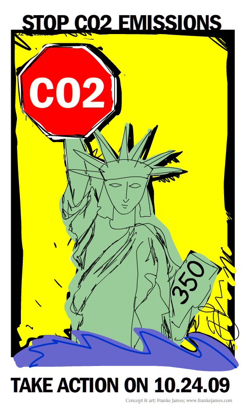 stop CO2 illustration by Franke James;